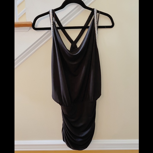 guess cowl neck dress